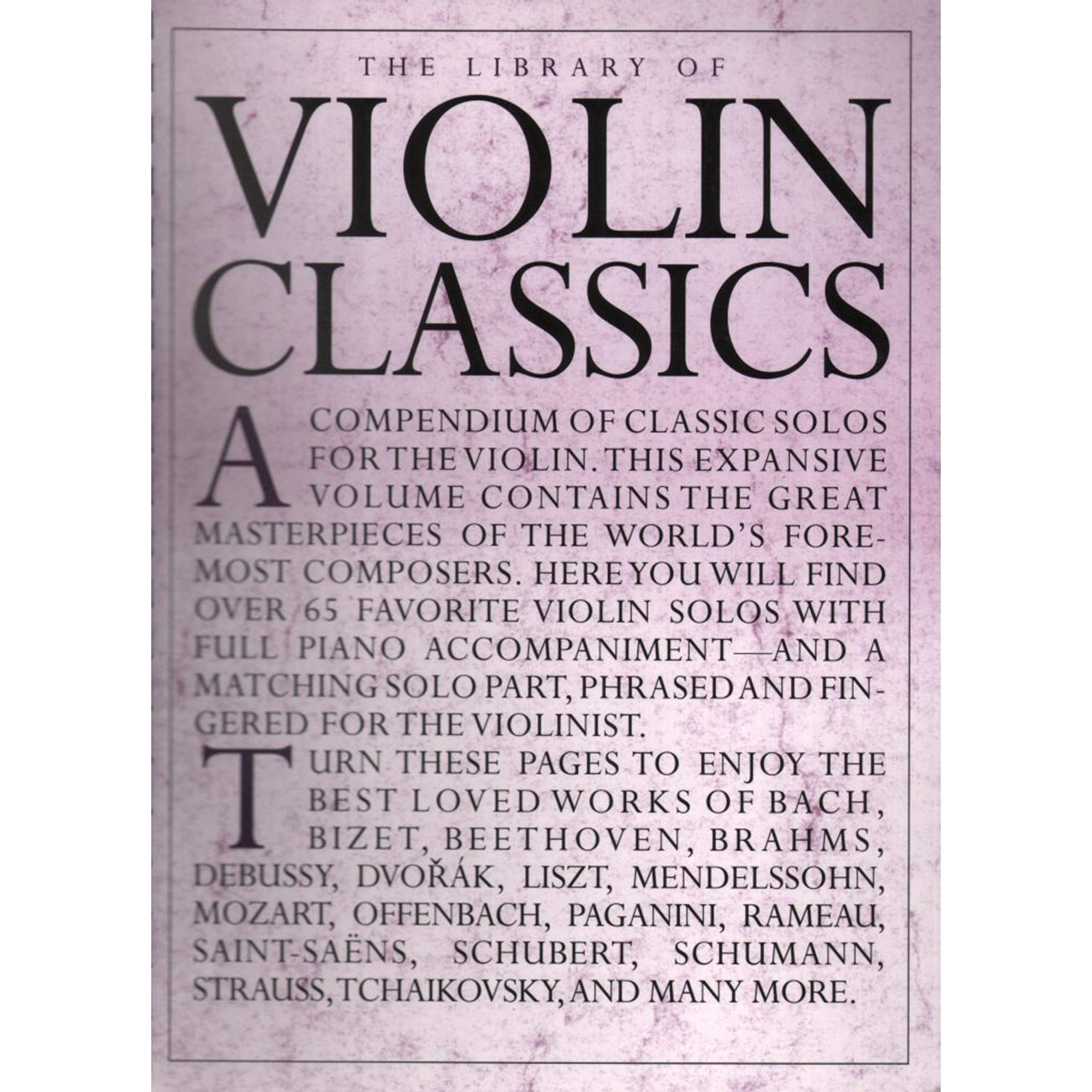 The Library Of Violin Classics. (Library of Series) Social Sciences