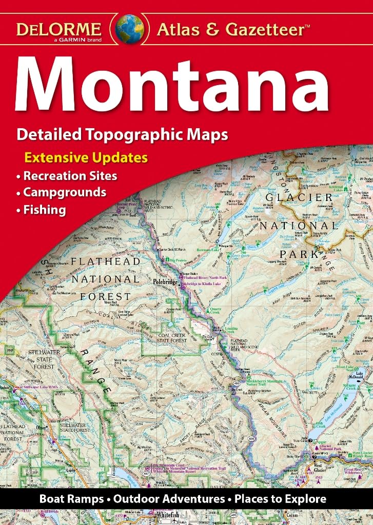 Delorme Atlas & Gazetteer: Montana Learning & Reference