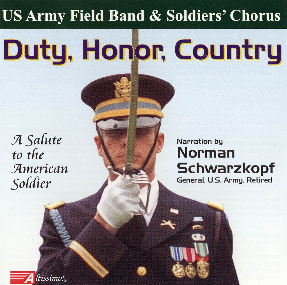 Duty, Honor, Country cd