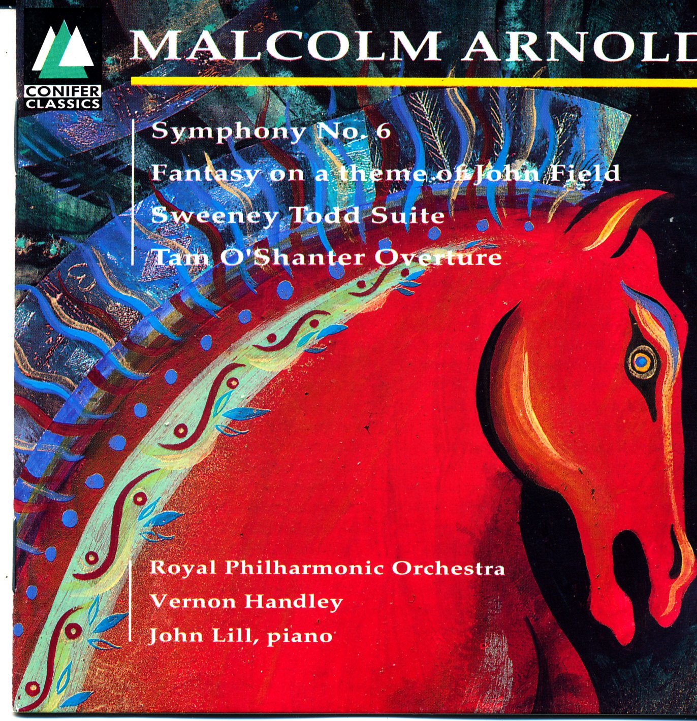 Symphony No.6 - Fantasia on a theme of John Field - Sweeney Todd Suite - Tam O'Shanter Overture Classical