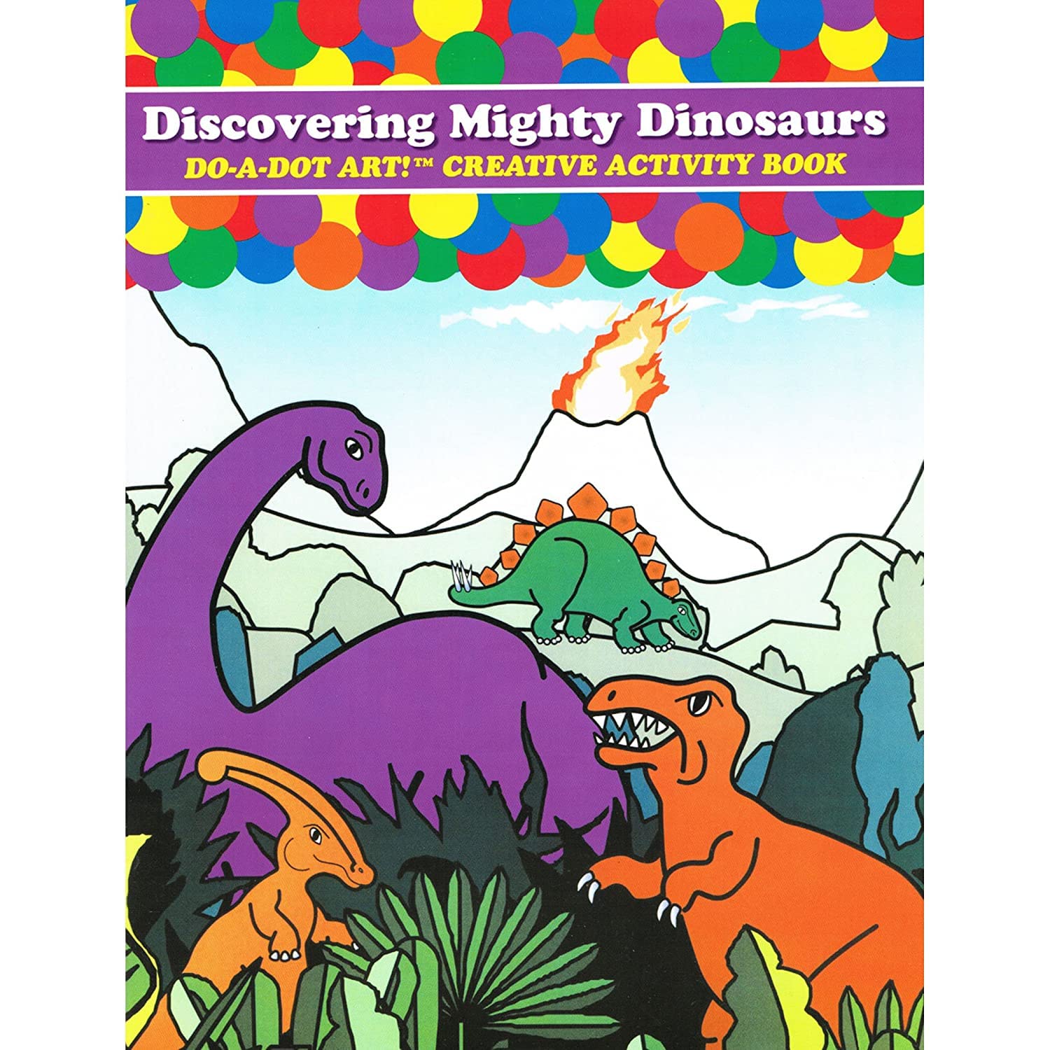 Livre-découverte de l'activité A--Dot puissants dinosaures book