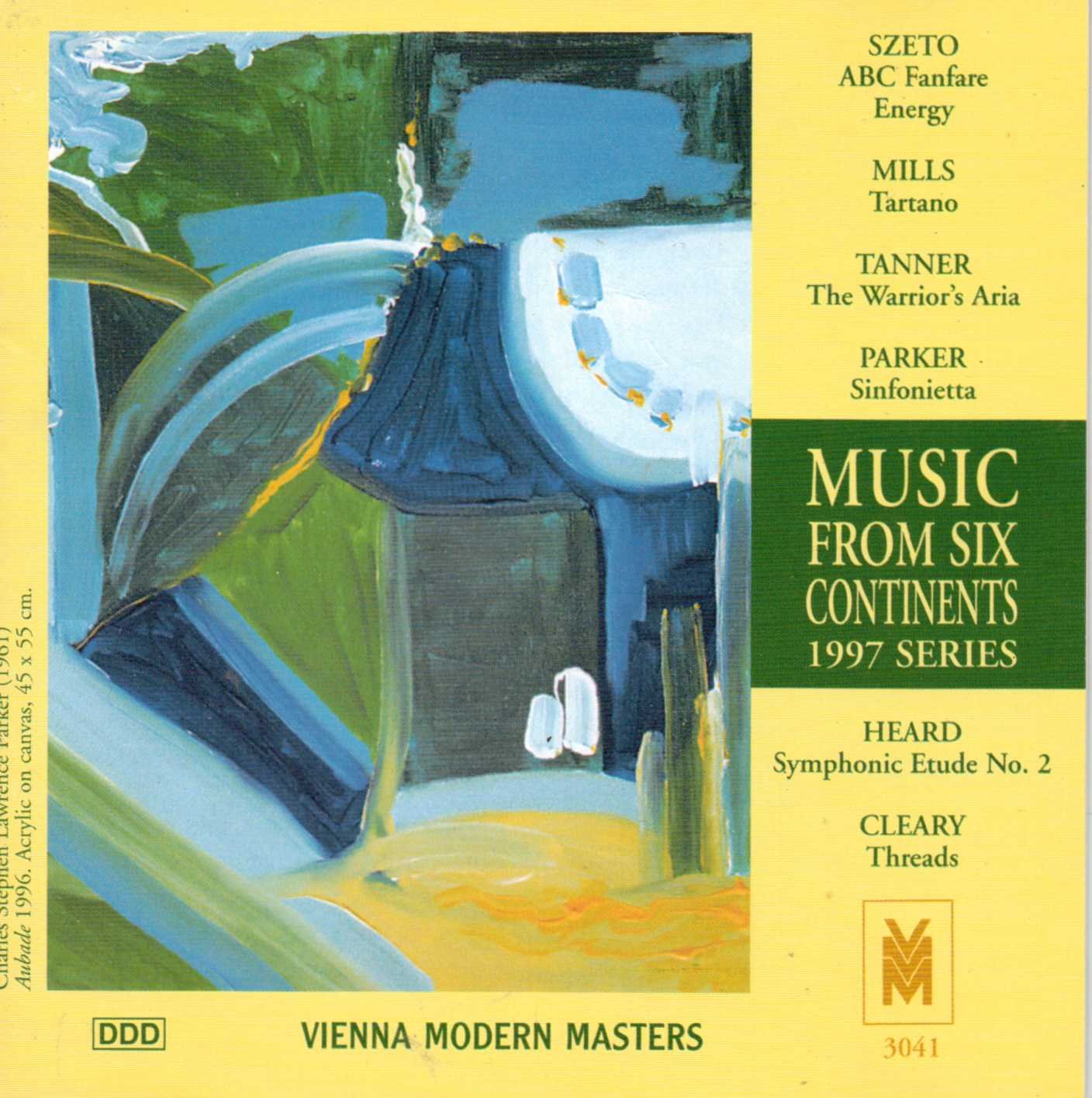 Music from Six Continents - 1997 Series (Szeto/Mills/Tanner/Parker/Heard/Cleary) Classical