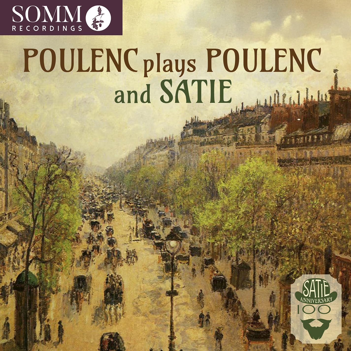 Poulenc Plays Poulenc and Satie Music