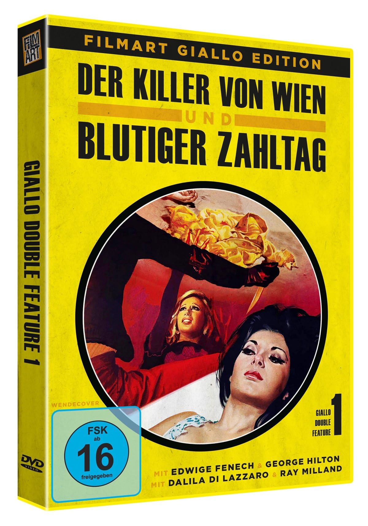 DER KILLER VON WIEN / BLUTIGER ZAHLTAG - FILMART GIALLO DOUBLE FEATURE # 1 - Limited Ed. 500 Stück - 2 DVD Set Movies