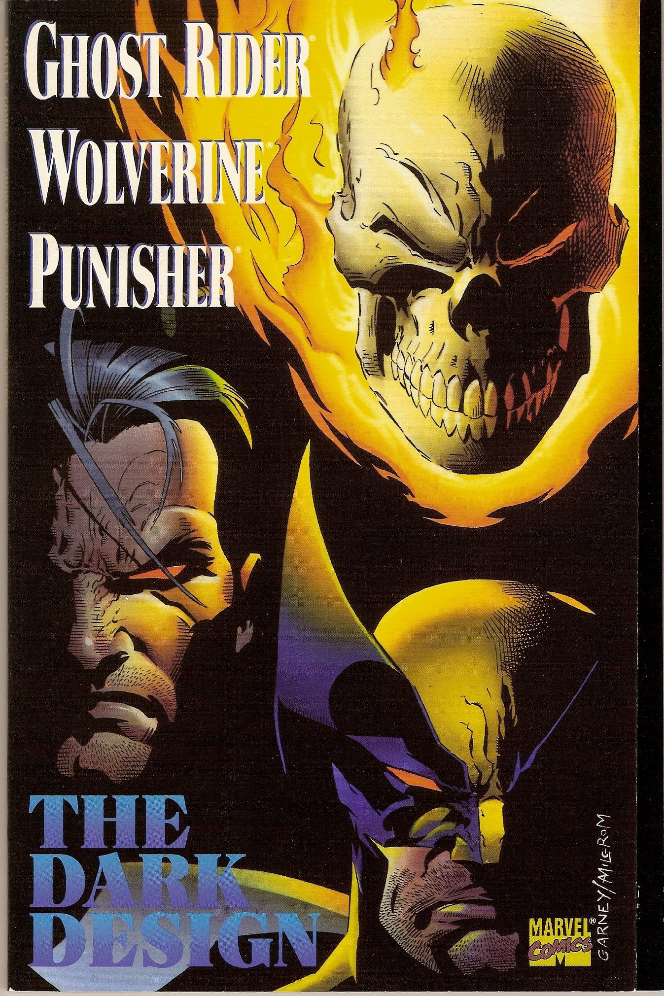 Ghost Rider Wolverine Punisher: The Dark Design Books