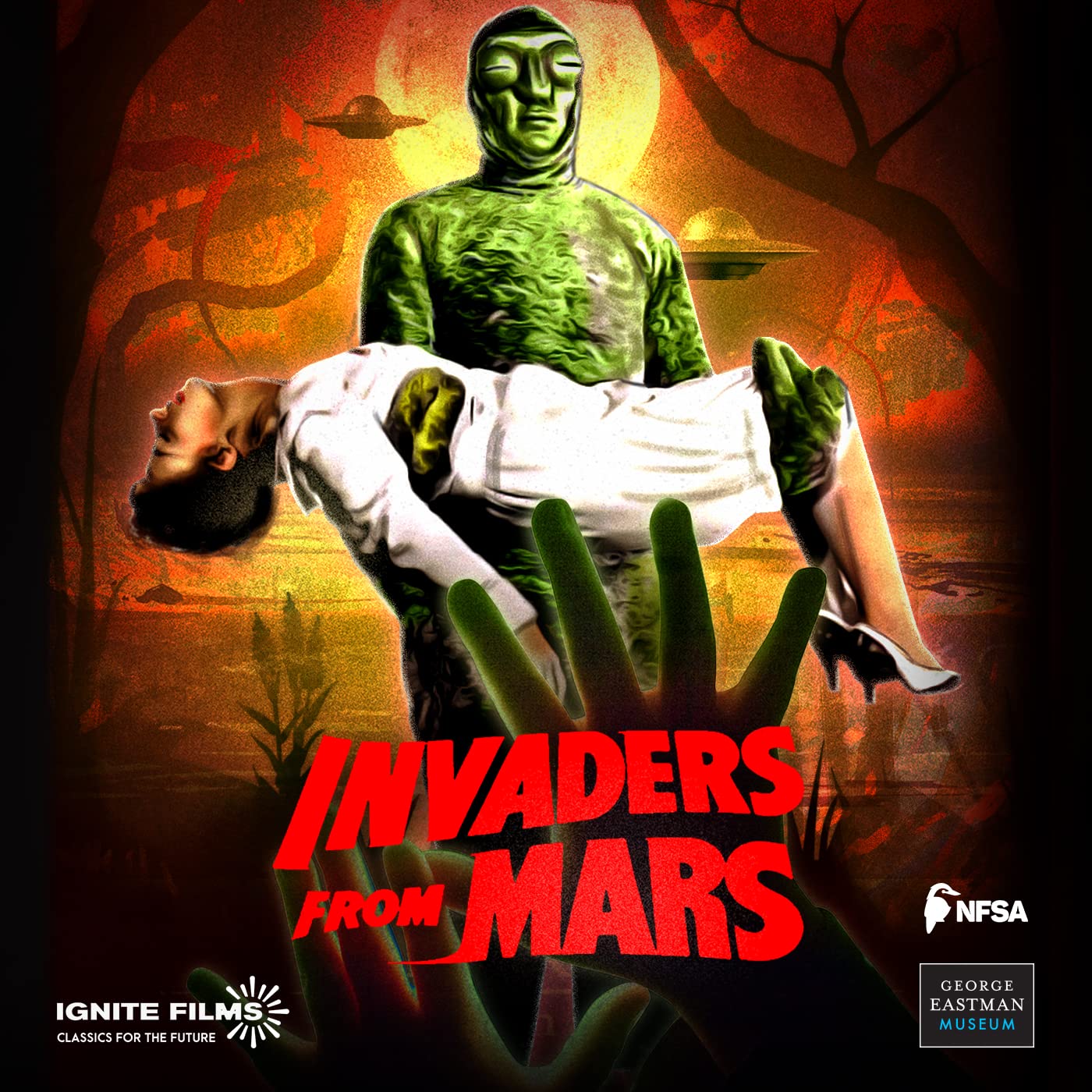 Invasion vom Mars 4k Ultra HD - Restauriertes 4k Ultra HD - Amerikanischer Sci-Fi-Film von 1953 - Tolle Geschenkidee für Sammler & Filmfans Movies