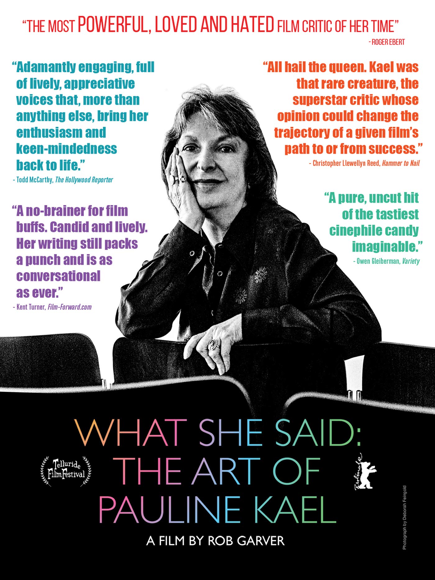 What She Said: The Art Of Pauline Kael Films
