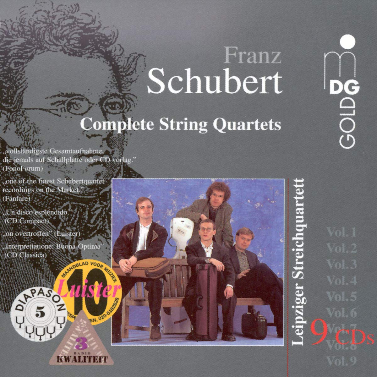 Sämtliche Streichquartette (GA) Classical
