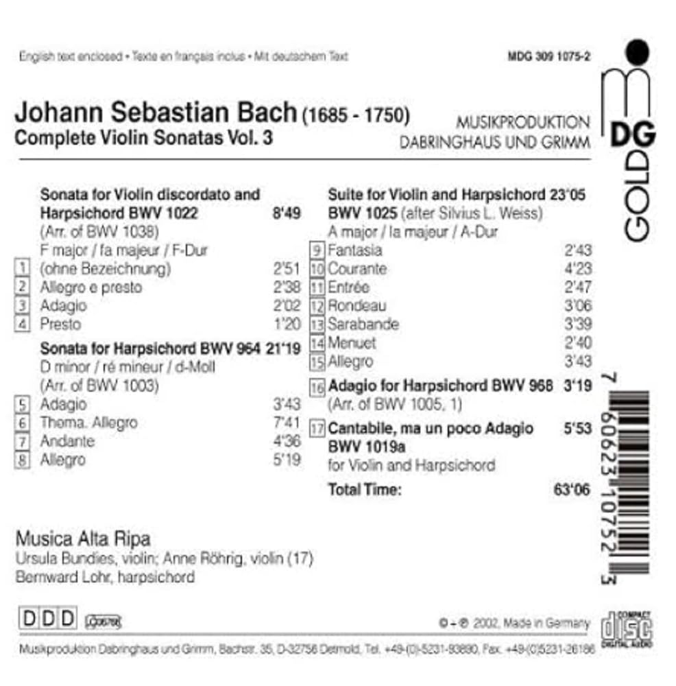 Violinsonaten Vol.3 Classical