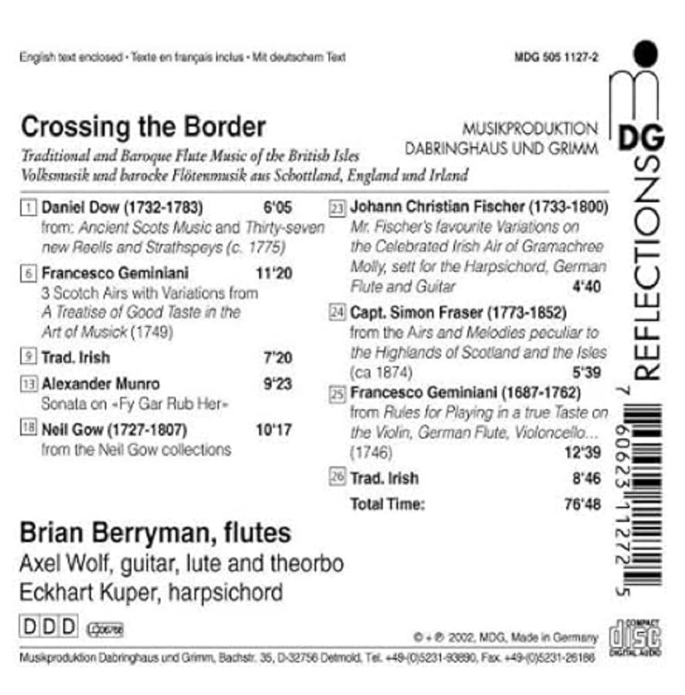 Crossing the Border Classical