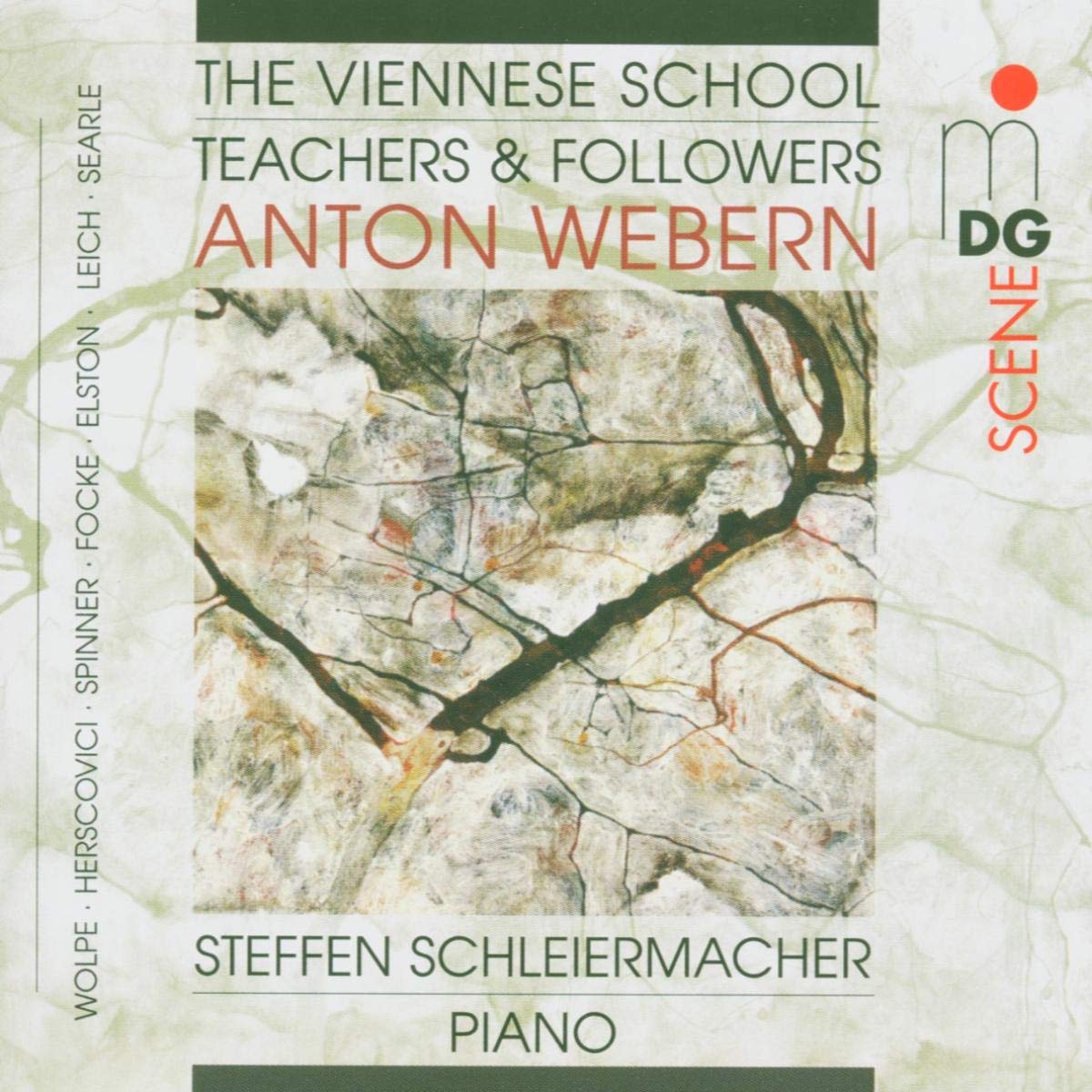 Oeuvres pour Piano de la Seconde Ecole de Vienne Schleiermac cd