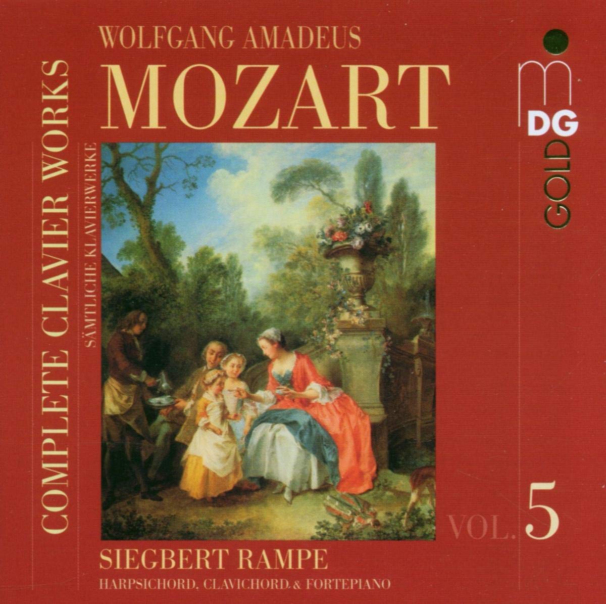 Intégrale de l Oeuvre pour Piano Vol 5 Rampe cd