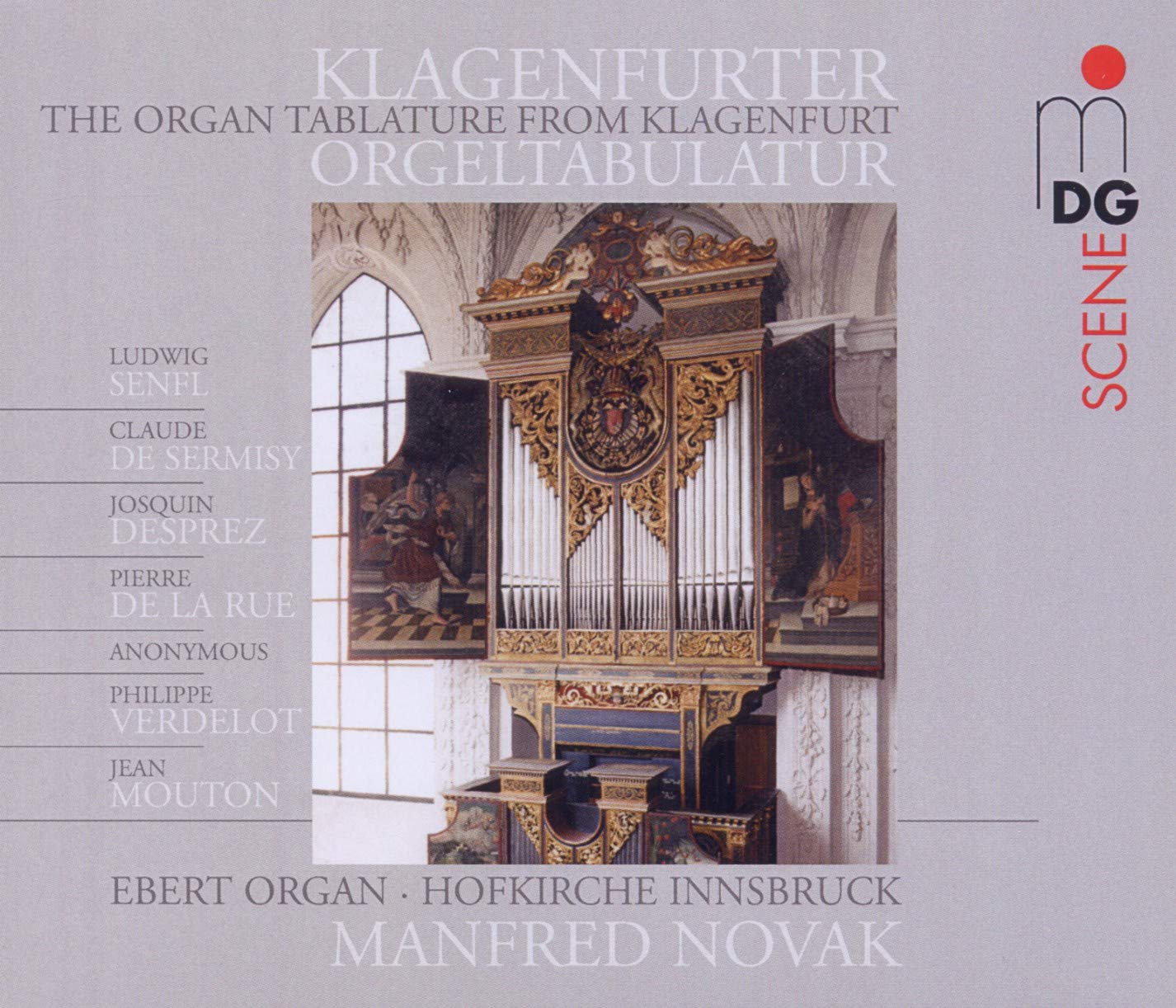 The Organ Tablature from Klagenfurt cd