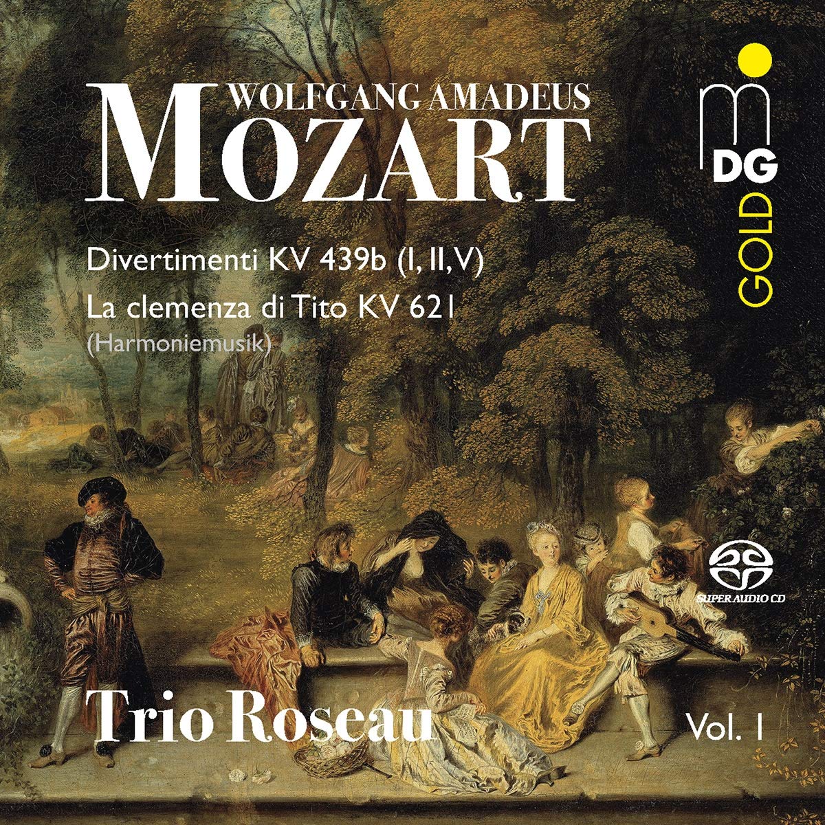 Divertimenti KV 439b (I,II,V) la Clemenza di Tito Classical