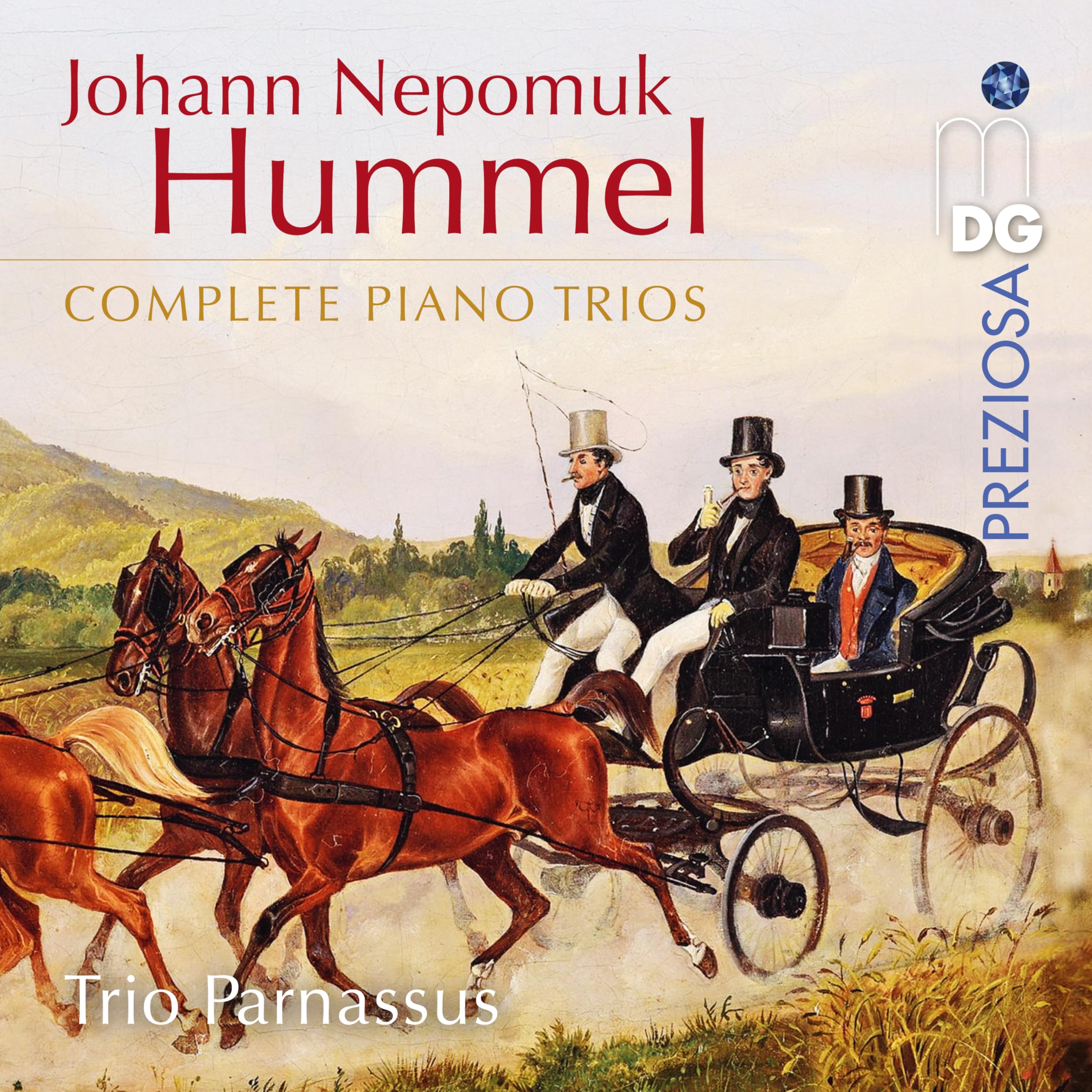 Hummel: Complete Piano Trios Trio Parnassus cd