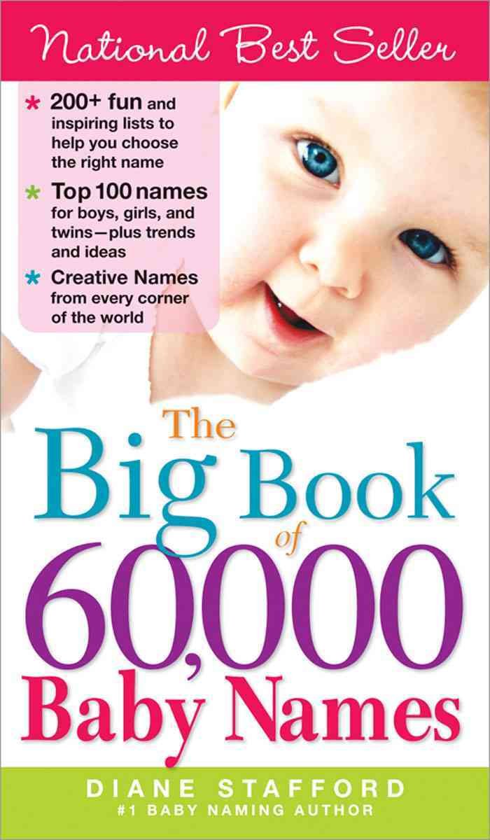 The Big Book of 60,000 Baby Names Reference Books