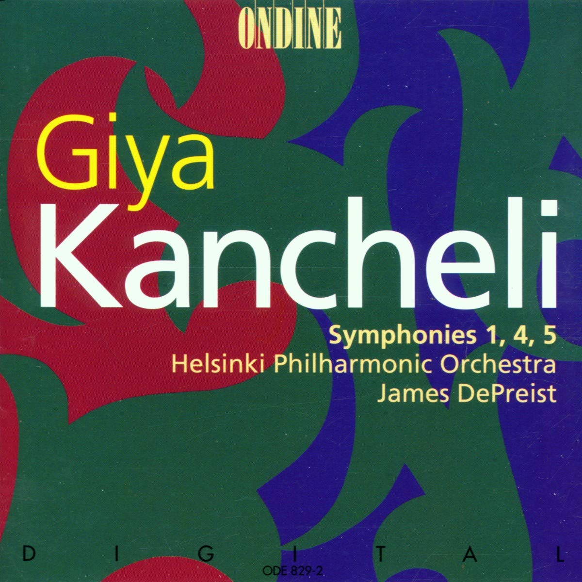 Kancheli Sinfonien 1, 4 und 5 Depreis Classical