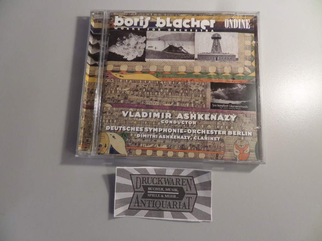 Product Image: Klarinettenkonzert, Orchesterwerke
