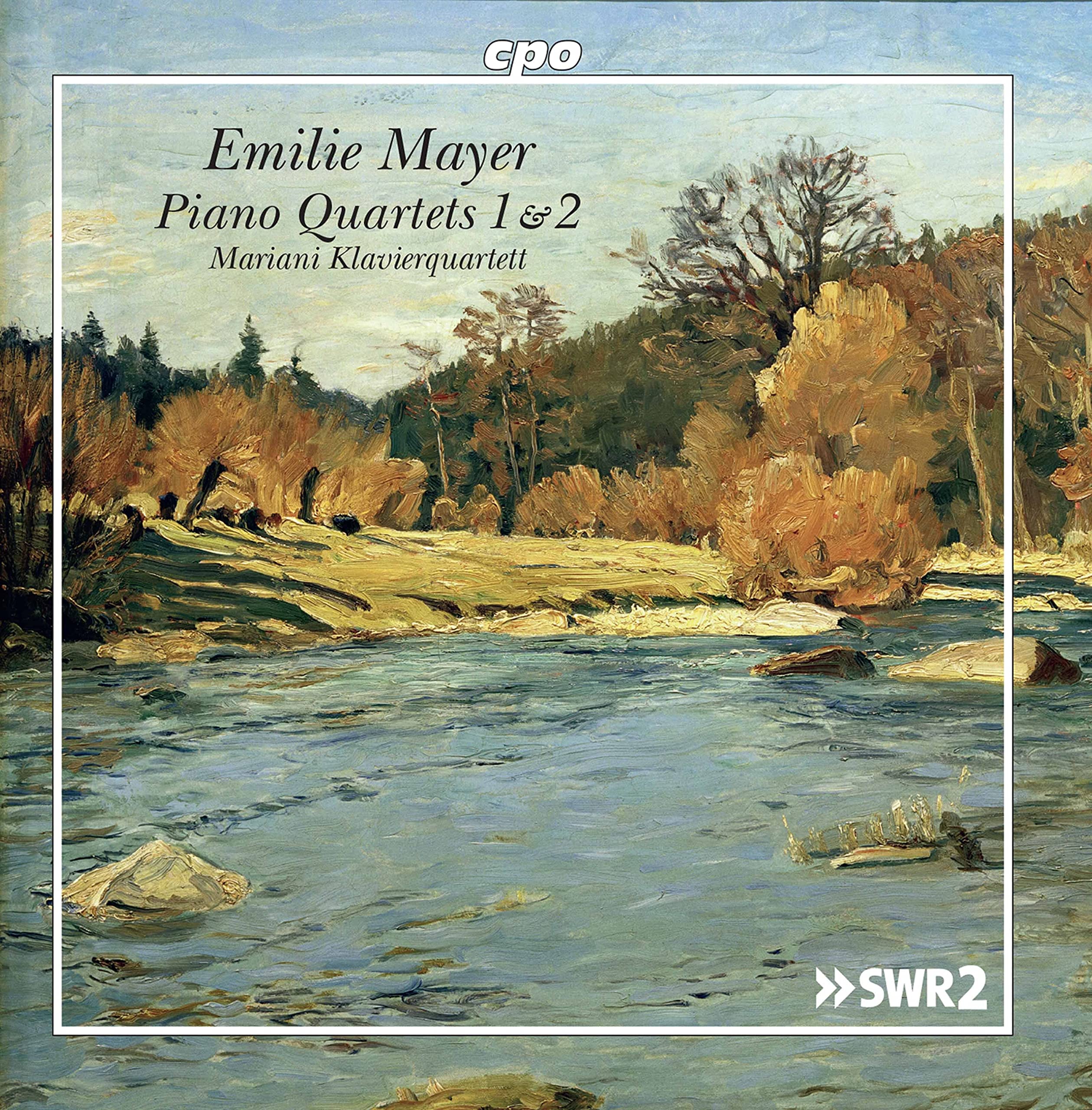 Emilie Mayer: Piano Quartets 1 & 2 cd