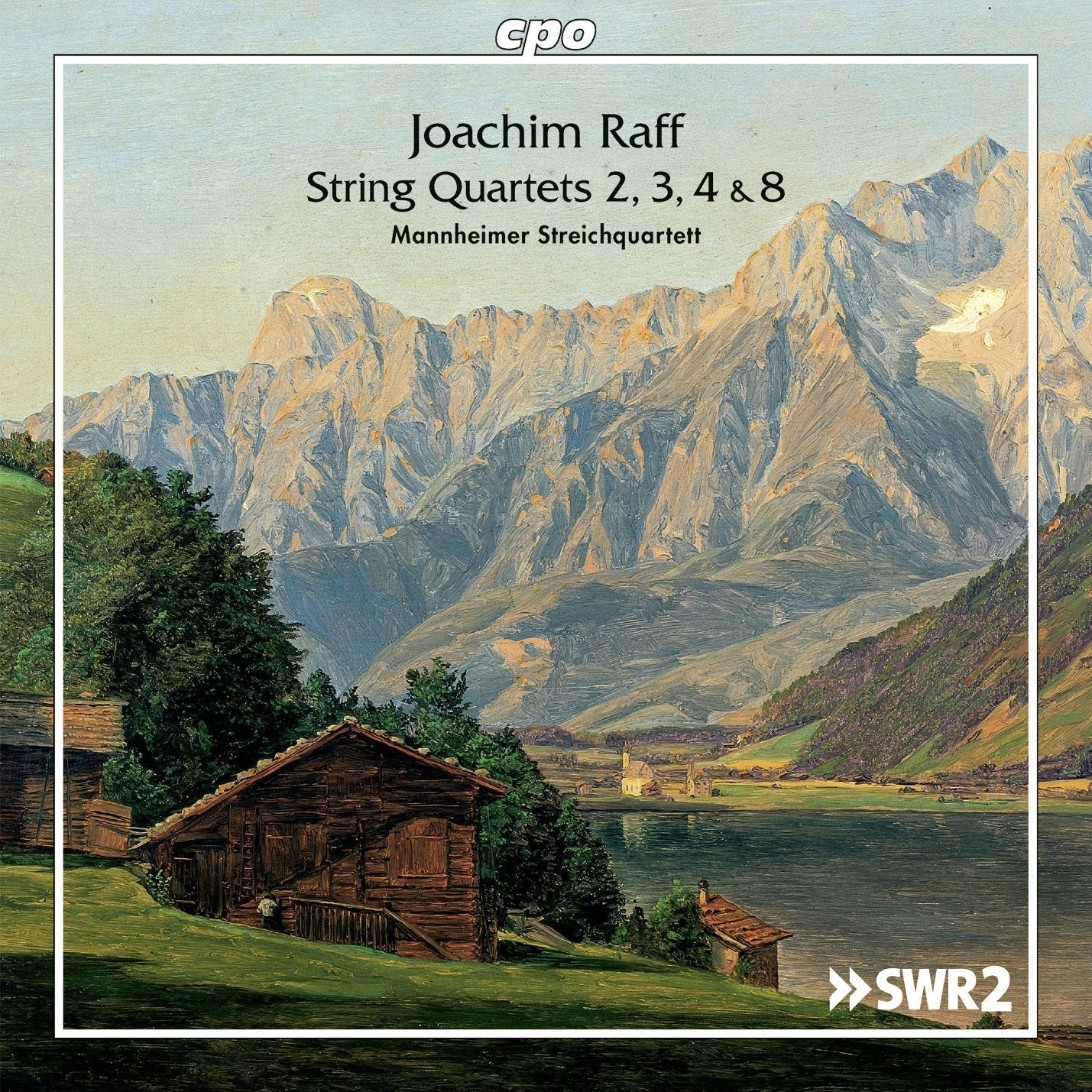 Raff Cordes N° 2, 3, 4, 8. Quatuor de Mannheim cd