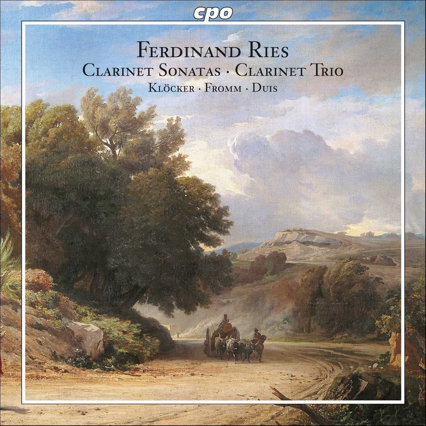 Ries : Sonates et Trios pour Clarinette. Klöcker, Fromm, Duis. cd