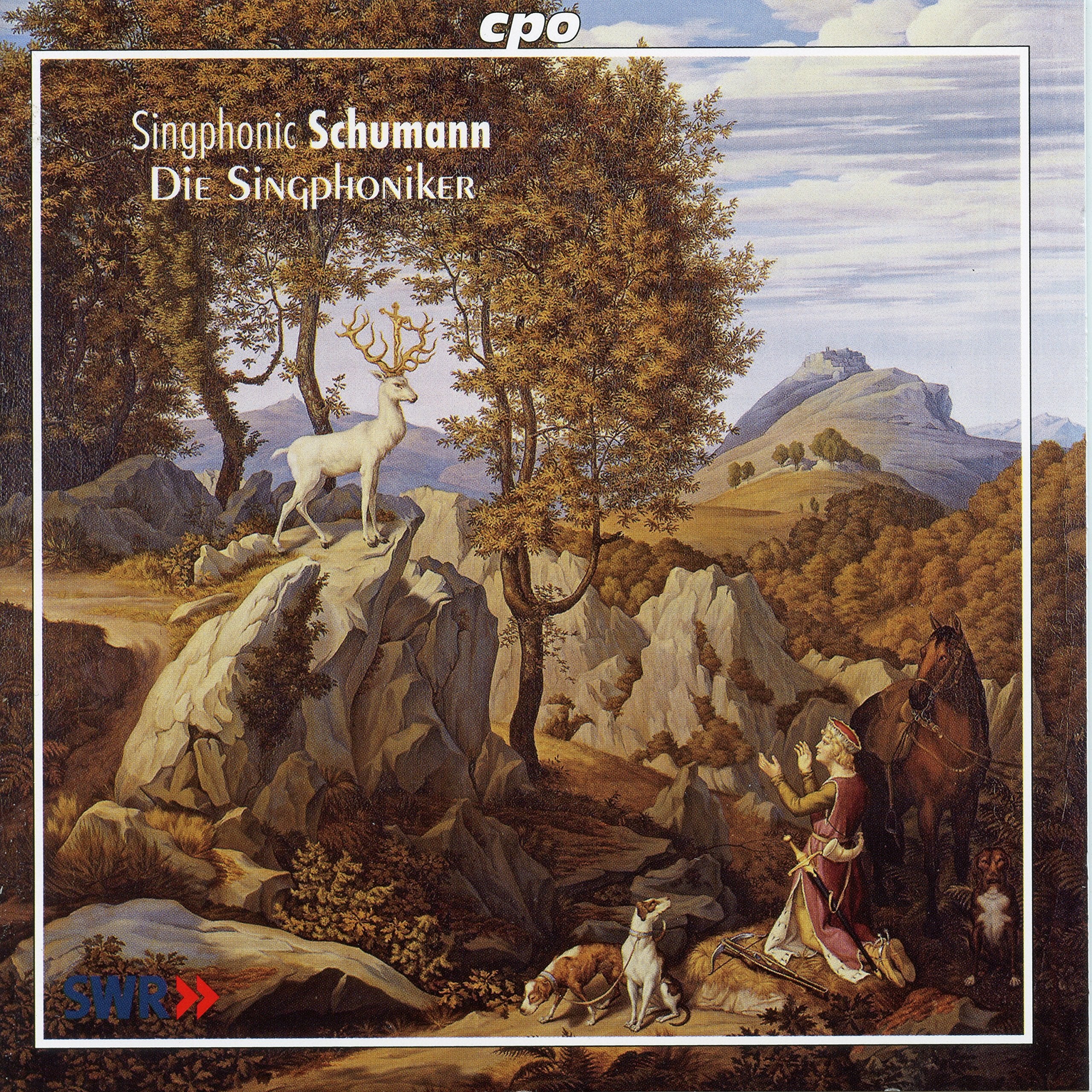 Schumann : Les Œuvres pour Chœur d'homme. Die Singphoniker cd