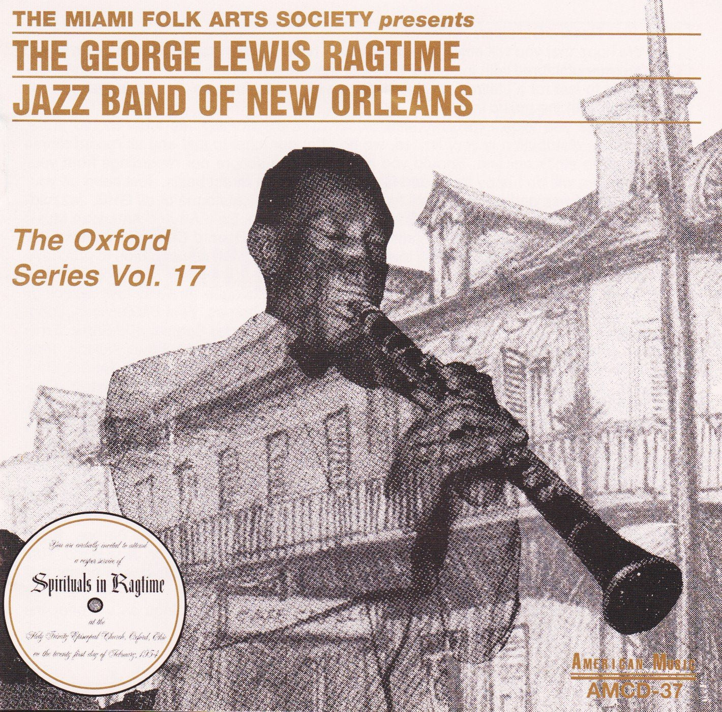 George Lewis & His Ragtime Jazz Band - The Oxford Series Volume 17 Jazz