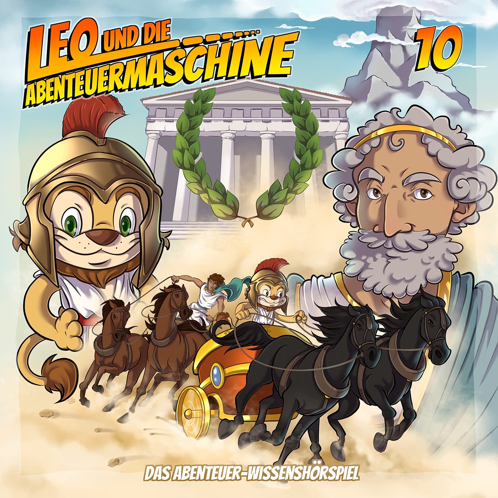 Leo und die Abenteuermaschine 10 | Kinderhörspiel | Wissenshörspiel für Kinder | Archimedes | Olympische Spiele Music