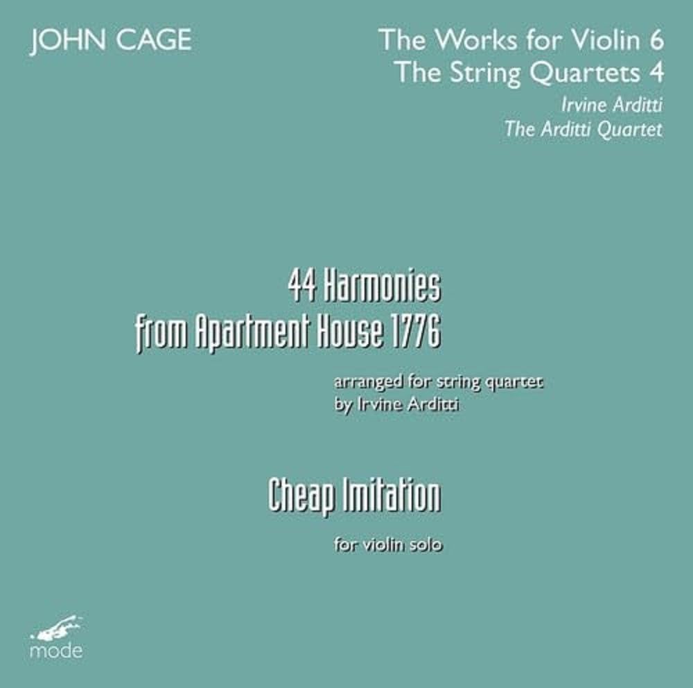 Cage Edition, vol. 33 : Oeuvres pour violon, vol. 6 cd