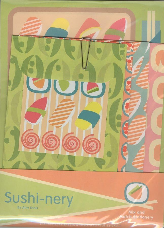 Sushi-nery Mix and Match Stationery Lifestyle