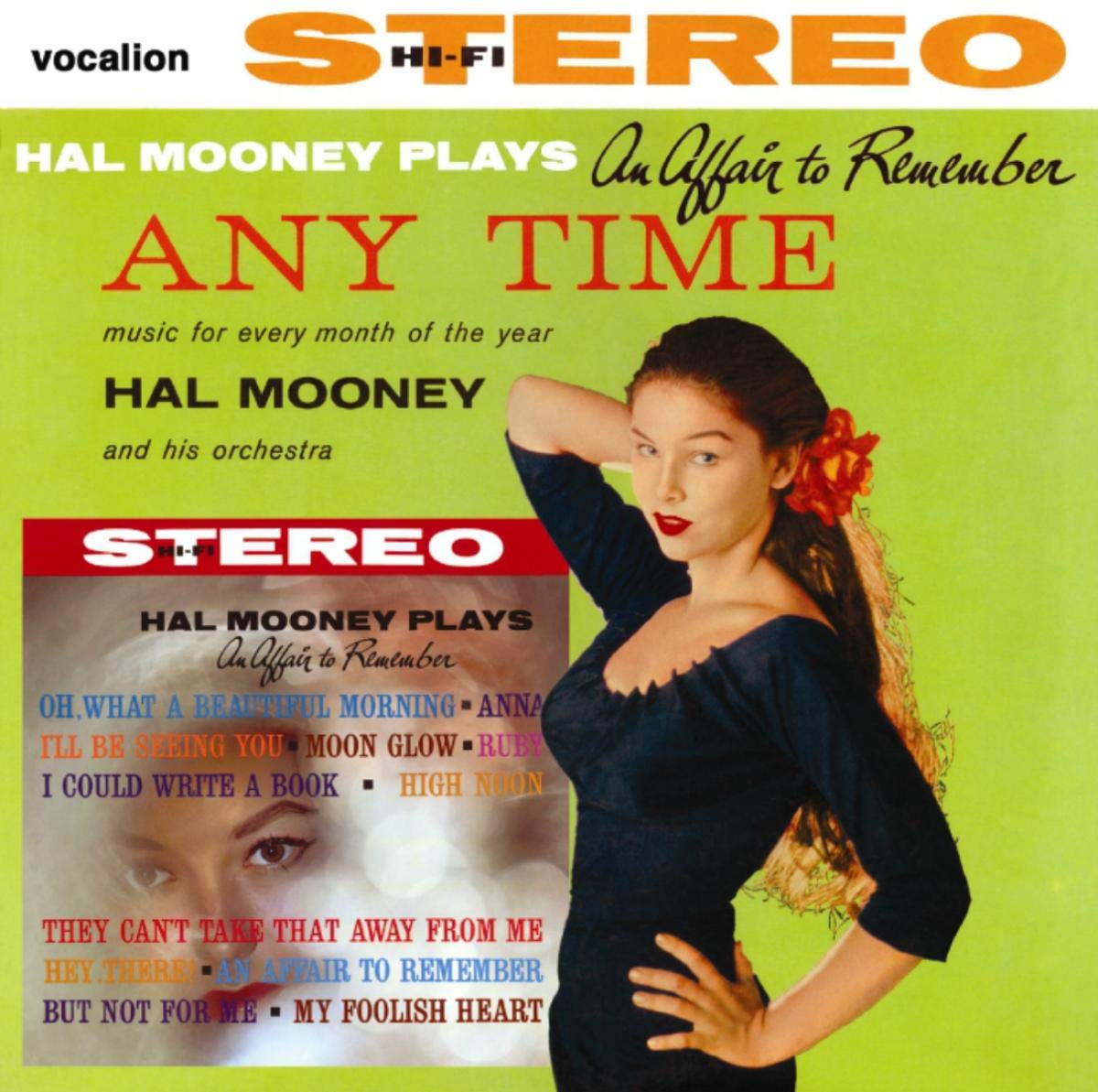 Hal Mooney & His Orchestra - An Affair To Remember / Any Time Music