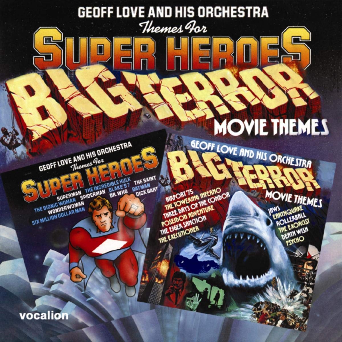 Geoff Love And His Orchestra - Themes For Super Heroes & Big Terro Music