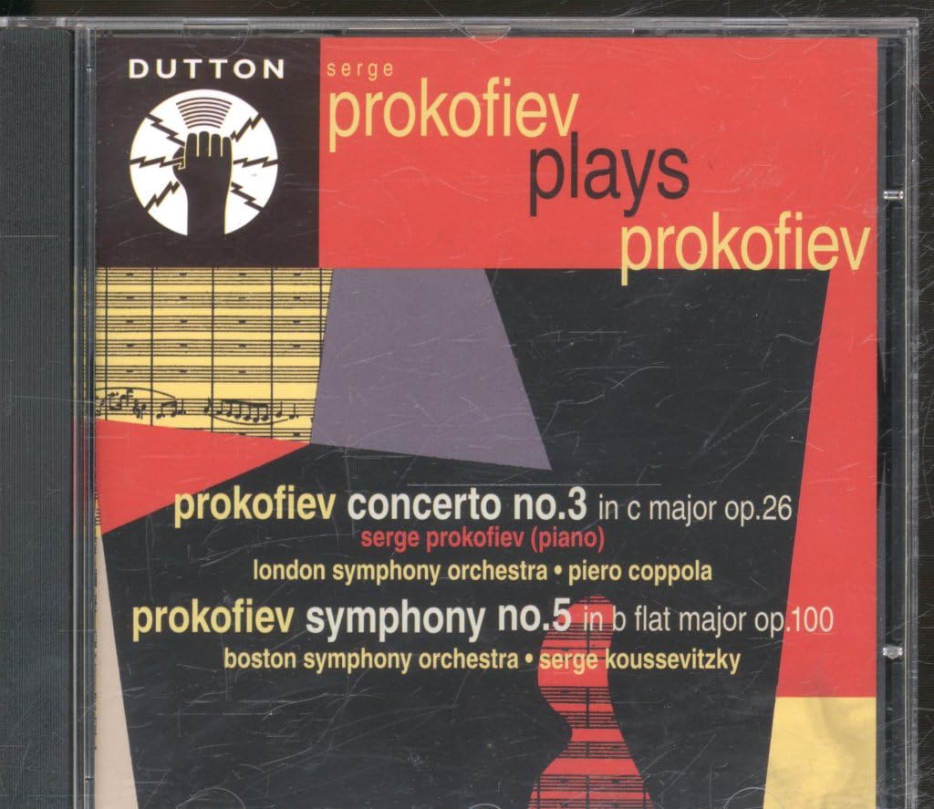 Prokofiev plays Prokofiev: Concerto No.3 Op. 26 / Sinfonie 5 Op. 100 Classical