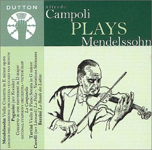 Campoli Plays Mendelssohn Classical