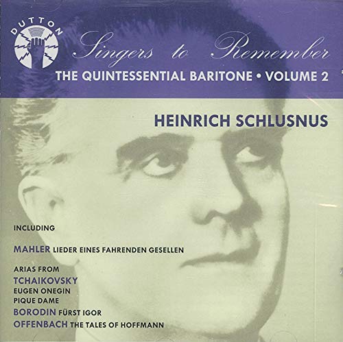 Heinrich Schlusnus Classical