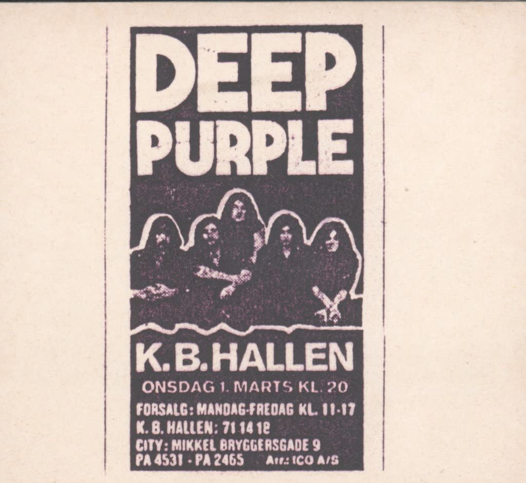 Live In Denmark '72 (Limited Edition) Metal & Hardrock