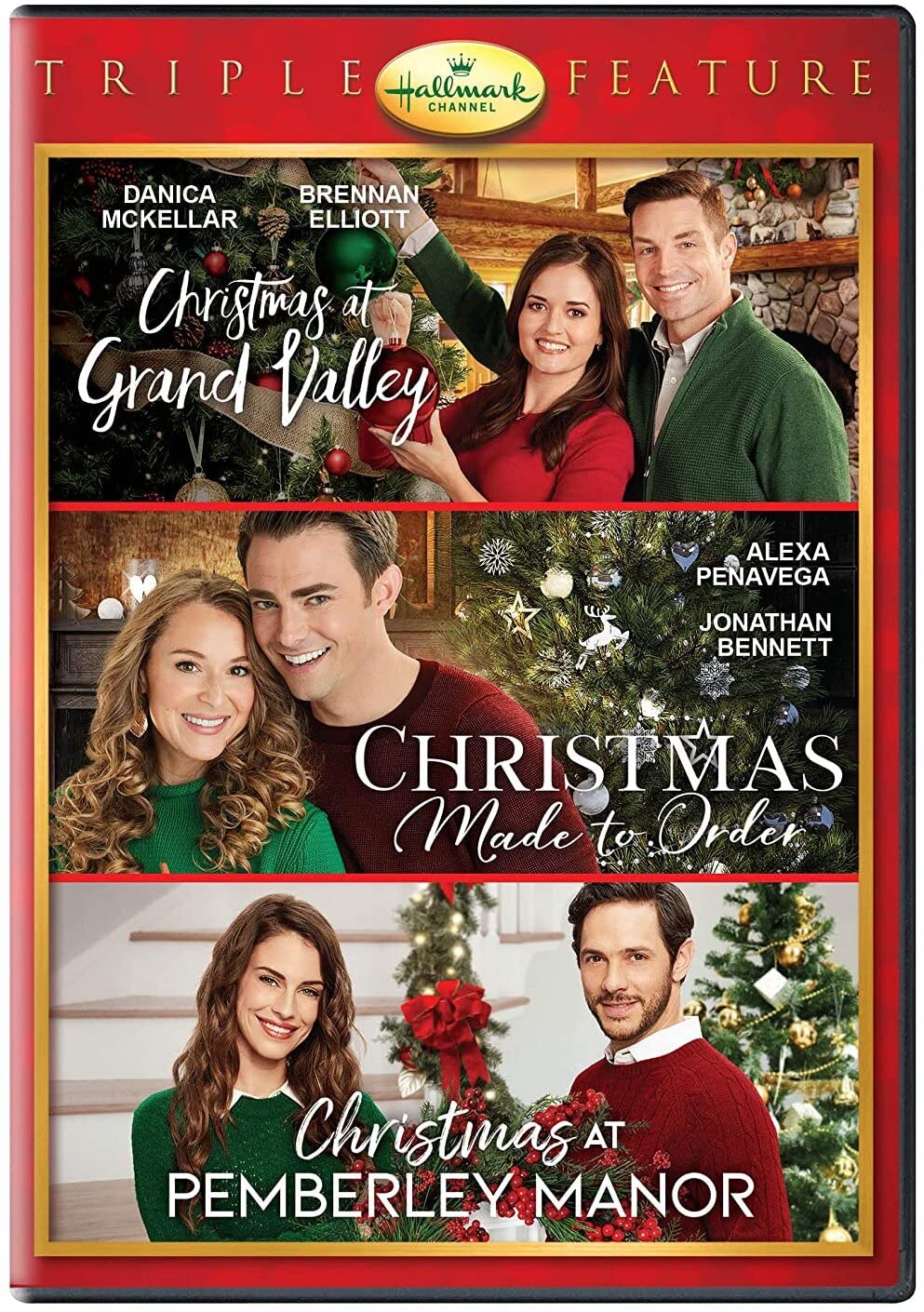 Grand Valley Made to Order/Christmas at Pemberley Manor (Hallmark Channel Triple Feature) dvd