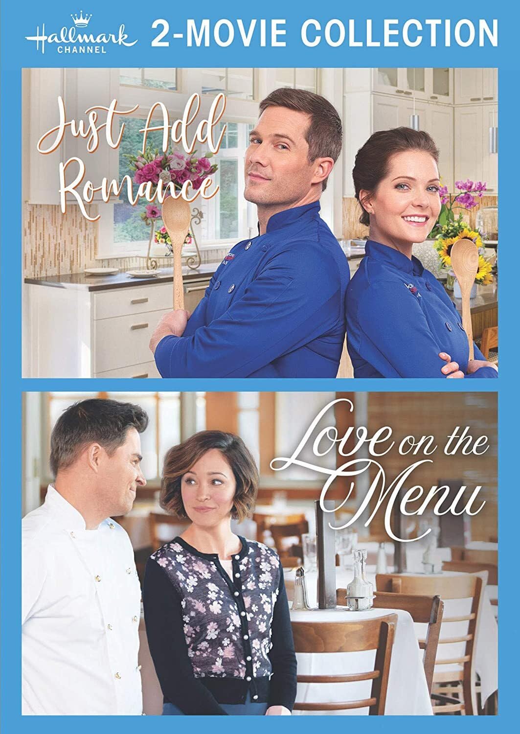 Hallmark 2-Movie Collection: Just Add Romance & Love on the Menu Books