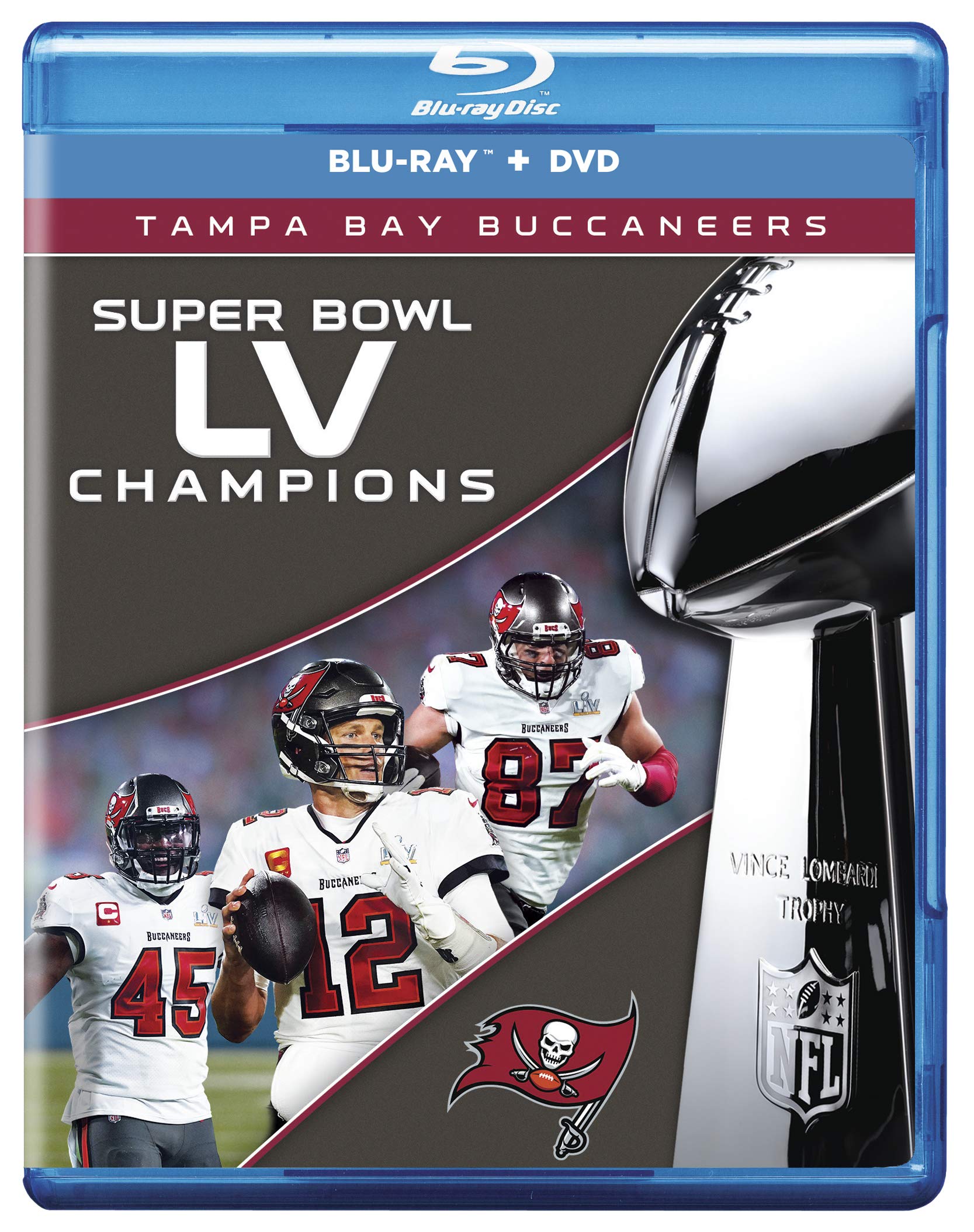 NFL Super Bowl LV Champions: Tampa Bay Buccaneers Combo Films