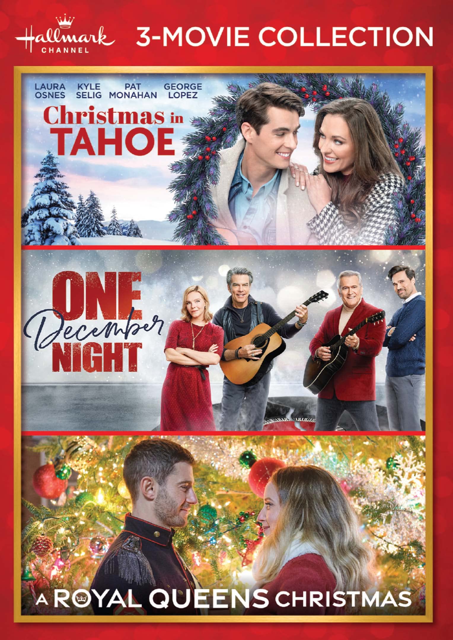 Christmas in Tahoe / One December Night / A Royal Queens Christmas (Hallmark Channel 3-Movie Collection) Movies