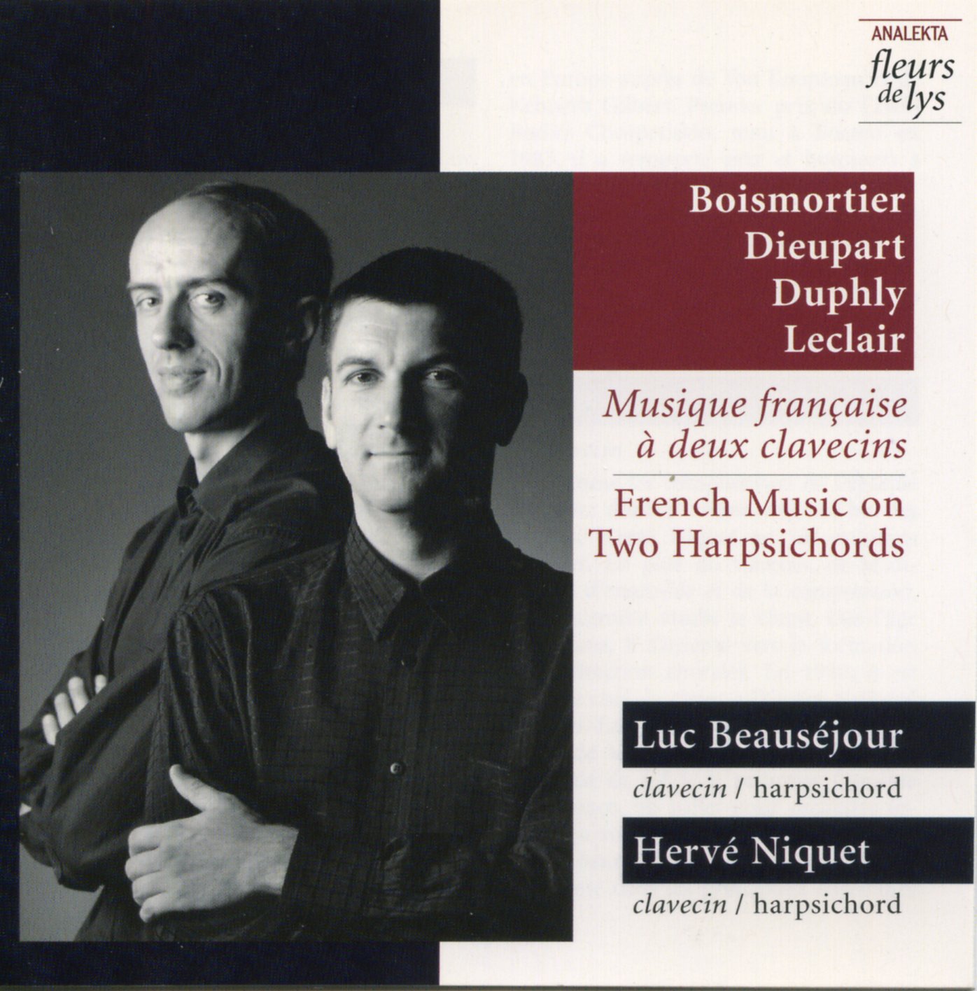 französische Musik für 2 Cembali Classical