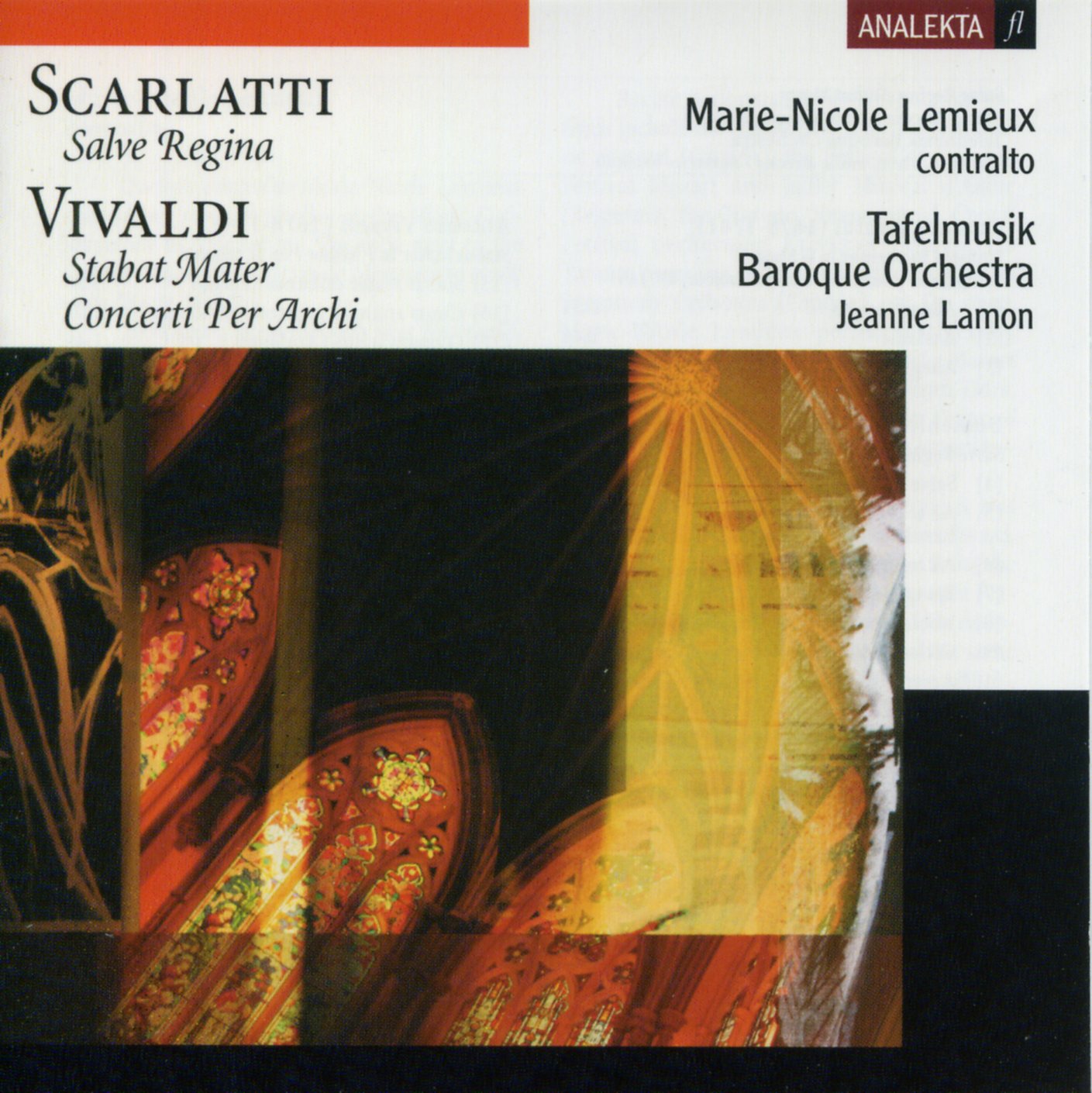 Scarlatti: Salve Regina/Vivaldi: Stabat Mater, Concerti per Archi cd