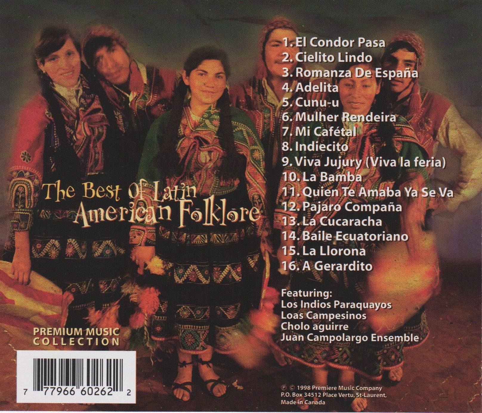 Best of Latin American Folklore Other music genres