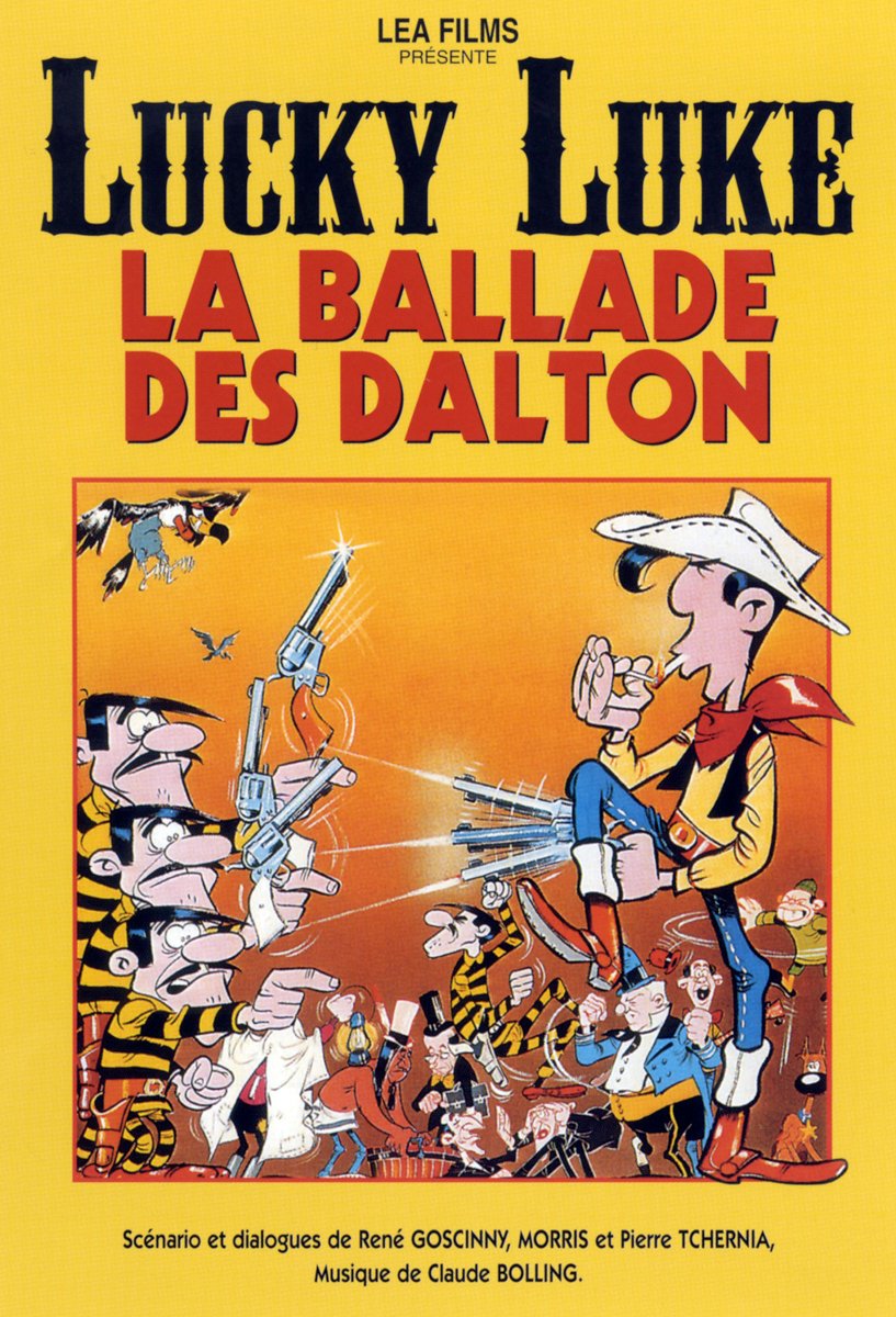 LUCKY LUKE: La Ballade Des Dalton (Francaise) Films