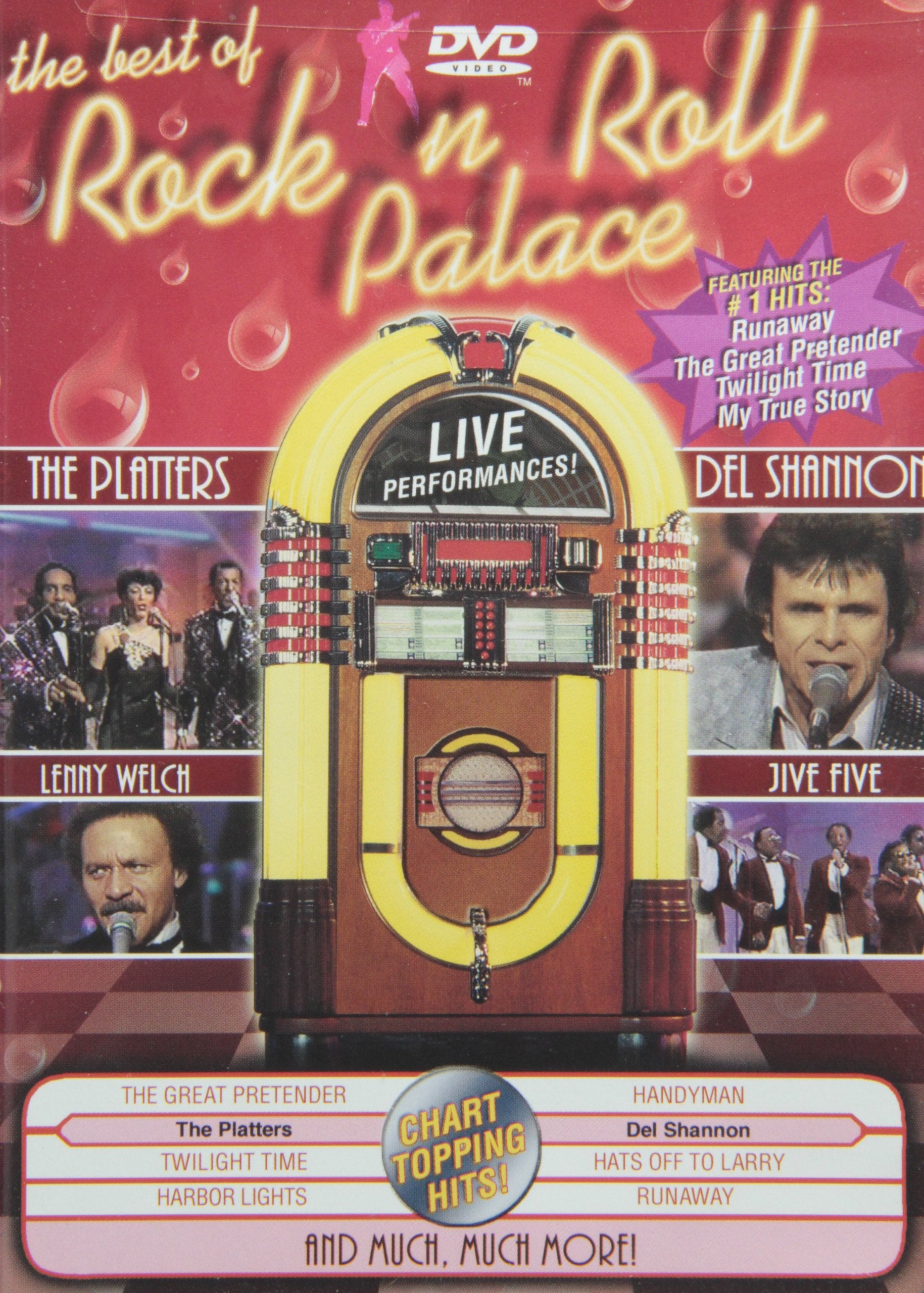 The Best Of Rock N' Roll Palace The Platters/ Del Shannon/ Lenny Welch/ Jive Five Movies