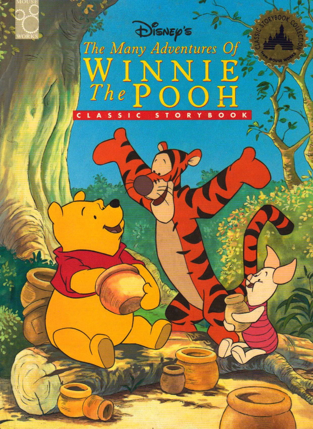 Disney's the Many Adventures of Winnie the Pooh: Classic Storybook Novels & Short Stories