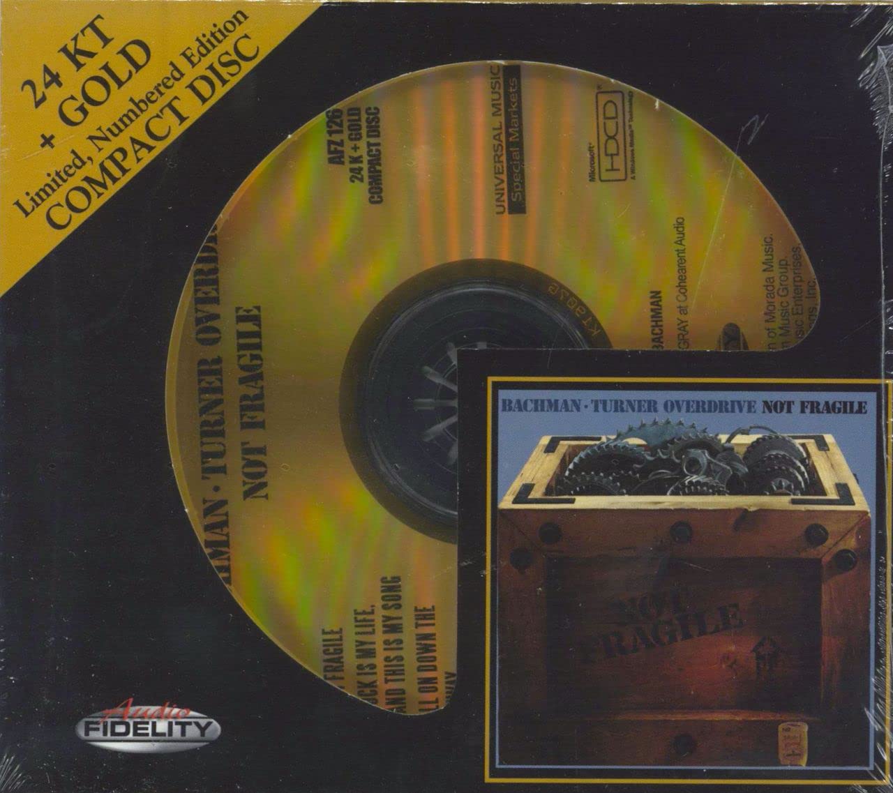 Not Fragile 24k-Gold-CD Metal & Hardrock