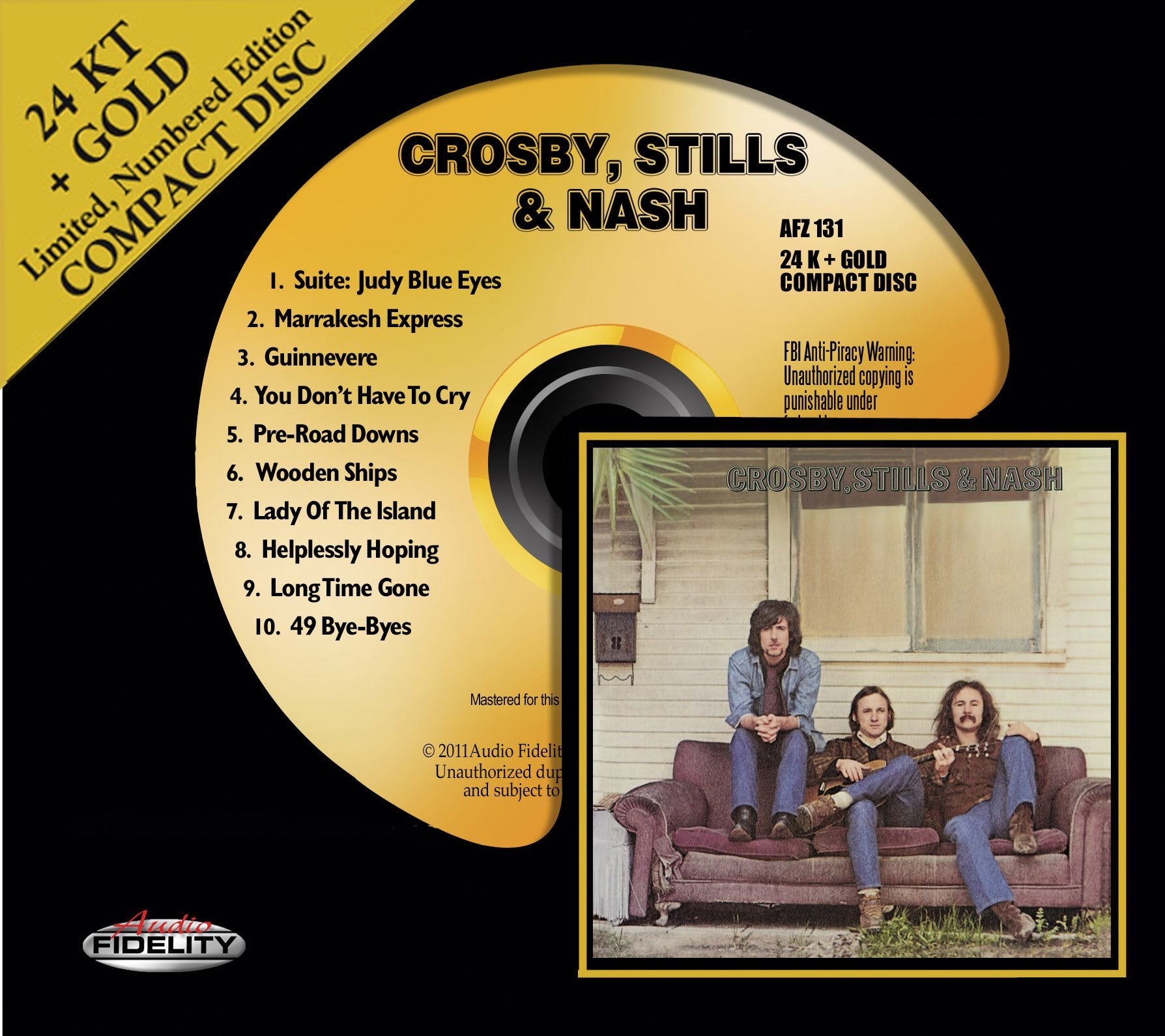 Crosby,Stills & Nash-24k Gold-CD Rock