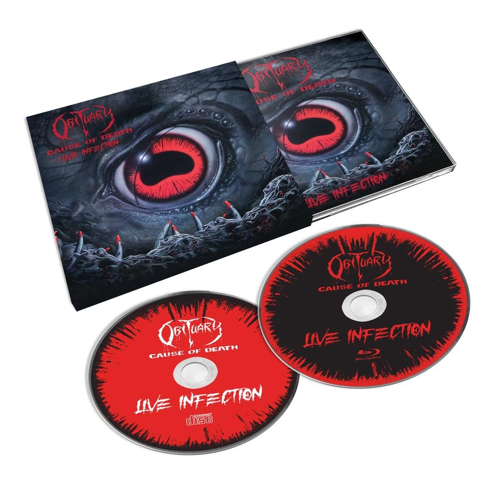 Cause of Death - Live Infection (CD & Blu-ray) Metal & Hardrock