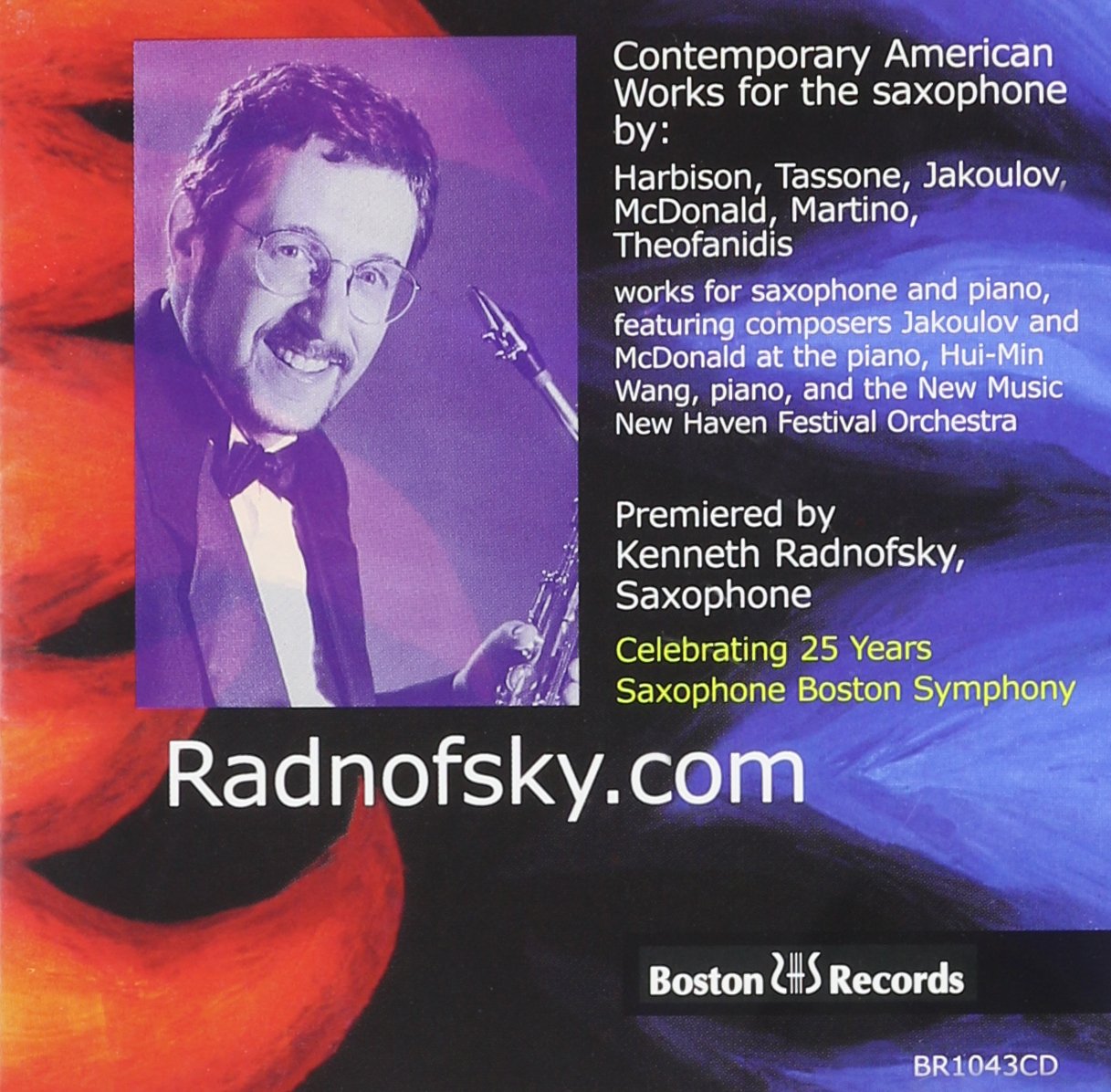Celebrating 25 Years Saxophone Boston Symphony Classical